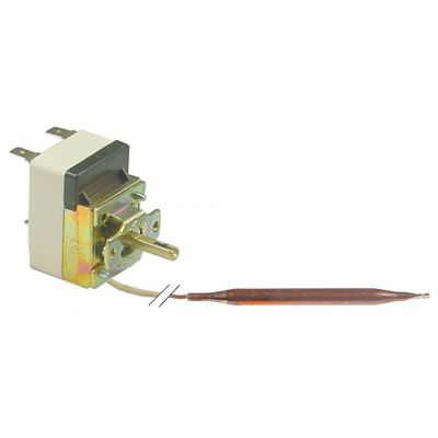 Termostat reglabil 30-90 °C, contact 16 A, 250 V, dimensiuni senzor ø 6 x 95 mm - 375609
