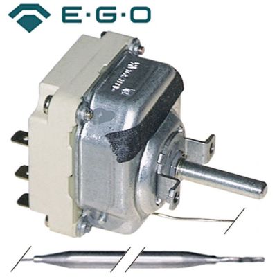 Termostat, temperatura maxima 110 °C, gama temperatura 1x20-90/2x40-110°C, 3 contacte - Cod 375640