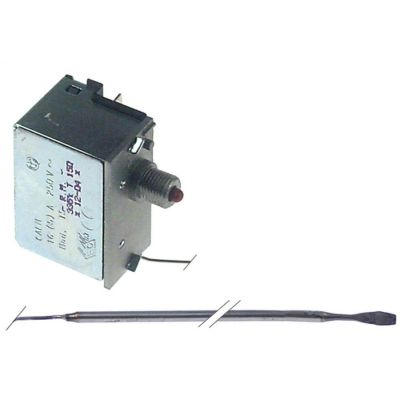 Termostat de siguranta 335°C, contact 16A, senzor ø 3 x 152 mm, lungime tub capilar 930 mm - 375644