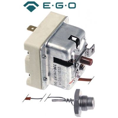 Termostat de siguranta cuptor 360°C, contact 20 A, bulb ø 11x16 mm, filet M14, lungime capilar 900 mm - 375684