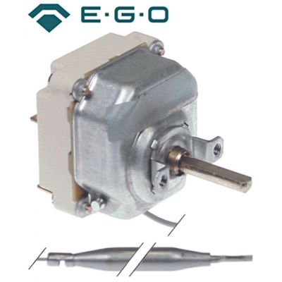 thermostat t.max. 188°C temperature range 95-188°C 3-pole 3NO 16A probe ø 6mm probe length 117mm