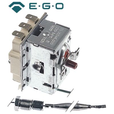 Termostat de siguranta trifazic 230°C, contacte 20A, senzor ø 6 mm, lungime senzor 117 mm, lungime tub capilar 1470 mm, EGO 5533544010, 55.33544.010 - 375746