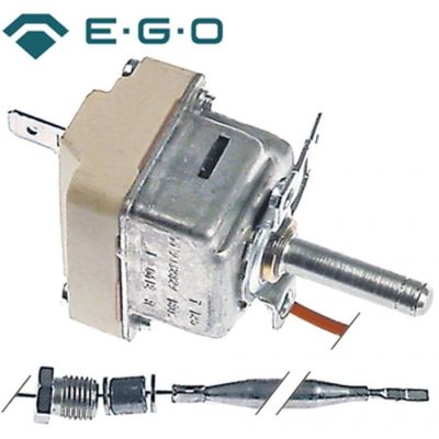 Termostat, temperatura maxima 180 °C, gama temperatura 95-180°C, 1 contact, 16 A - 375765
