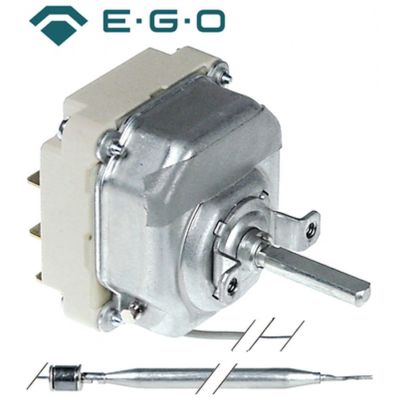 Termostat, temperatura maxima 190 °C, gama temperatura 120-190 °C, 3 contacte, 16 A - 375766