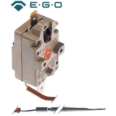 Termostat de siguranta 170 °C, contact 16 A, dimensiuni bulb ø 3,1 x 160 mm, lungime tub capilar 650 mm - 375767
