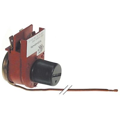 Termostat, 108 °C, 2 contacte, 16 A, senzor ø 2 mm, lungime tub capilar 1050 mm - Cod 375779
