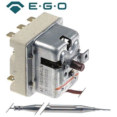 safety thermostat 248°C 3-pole probe ø 6mm probe length 87mm capillary pipe length 1500mm