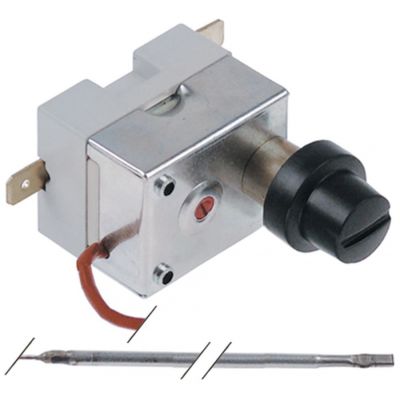 Termostat de siguranta 318°C, CAMPINI Ty 95-H, contact 16A, bulb ø 3x137 mm, lungime tub capilar 1260 mm - 375892