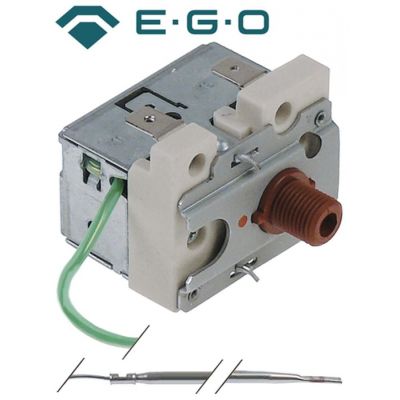 safety thermostat 132°C 1-pole 16A probe ø 3,1mm probe length 200mm capillary pipe length 860mm