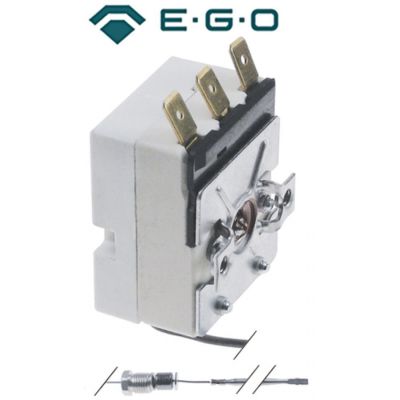 Termostat, temperatura maxima 109 °C, 1 contact, senzor ø 3,03 mm, lungime senzor 198 mm - 375954