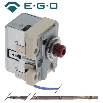 Termostat de siguranta 340°C, contact 16A, senzor ø 3x160 mm - capilar 1200 mm - 376061