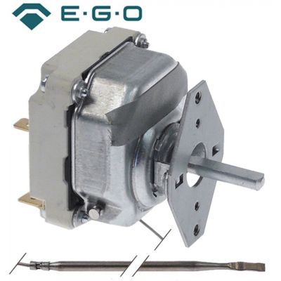 Termostat trifazic 140-360°C, 3 contacte, 16 A, bulb 3,1 x 263 mm, fir capilar 1700 mm - 376089