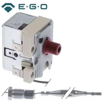 Termostat de siguranta pentru friteuza 240°C, senzor ø 6x80 mm, capilar L 850 mm EGO 56.10542.630 - 376095