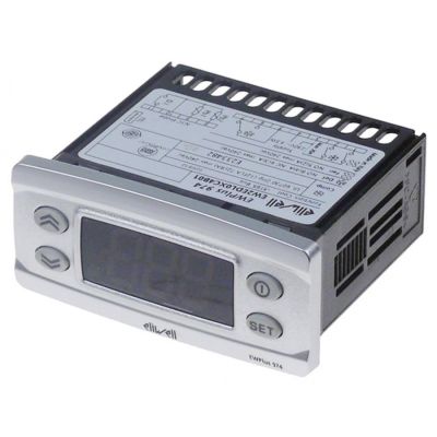 Termostat digital Eliwell EWPlus 974, EW2EDL0XC4B01, -50+110°C, pentru sonde NTC, alimentare 230V - 378285