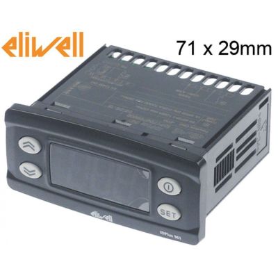 Termostat digital Eliwell IDPlus 961, 230 V, -55 +150 °C, sonde compatibile NTC, PTC, Pt1000 - 378298