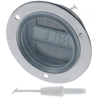 termometru  ø montaj 52mm -50 până la +150°C dimensiuni frontale ø74mm lungime cablu 900mm
