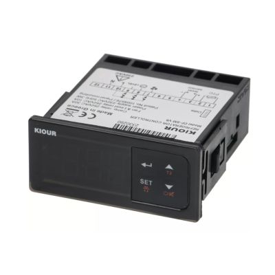 Termostat digital KIOUR REF-DF-SM V4.2, 230 V, sonda tip PTC, -19+99°C, cu 3 relee iesiri - 379494