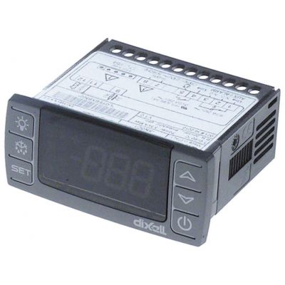 Termostat digital DIXELL XR30CX-5N0C1, 71x29 mm 230 V, NTC 10 kOhm/PTC - 379665