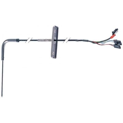 Sonda temperatura produs, tip K (NiCr-Ni), -40 +250°C, cablu teflon 2,2 m - 379718