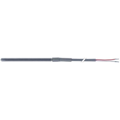 Senzor temperatura PT100, cu 2 fire, bulb ø 6x100 mm, cablu 1,5 m, -100+450 °C - 379785
