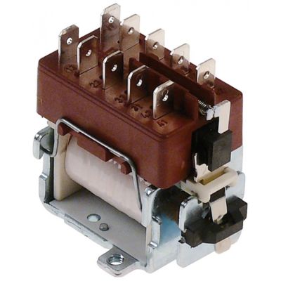 Contactor Mic, 230 V, contacte principale 2 ND/2 NI, conectare Faston 6,3 mm, sarcina nominala 16 A - Cod 380119