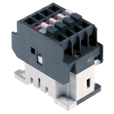 Contactor Auxiliar, 230 V, AC1 10 A, AC15 3A, conectare cu surub, contacte 3ND/1NI - Code 380123