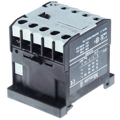 Contactor Moeller DILEM 01, bobina 230V, contacte 3NO + 1NC, rezistiv 20 A, inductiv (AC3/400 V) 9 A/4 kW - 380172