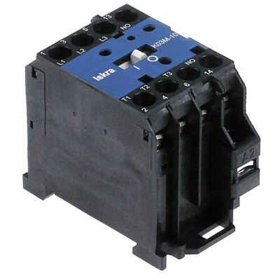 Contactor ISKRA K03M-10 / FANAL DSL3-10, comanda 230V, rezistiv 20A, inductiv (AC3/400V) 5 A/2,2kW, contacte 3NO+1NC - 380547