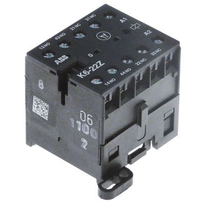 Contactor 400 V, AC15 3 A, conectare cu surub, contacte 2ND/2NI - Code 380899