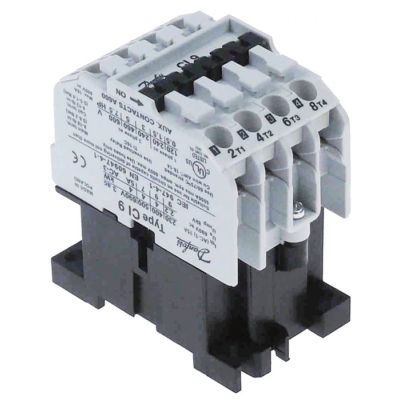 Contactor, 230 V, sarcina nominala 25 A, alimentare (AC3/400 V) 4 kW - Cod 380911