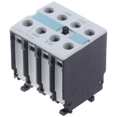 auxiliary contact contacts 1NO/1NC AC15 3 A for contactors connection screw connection