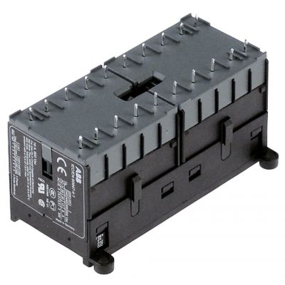 Contactor ABB VB6-30-10-P, bobina 24 V alternativ, montare prin sudura, capacitate rezistiv 20 A, inductiv (AC3/400 V) 12 A / 5,5 kW - 381012
