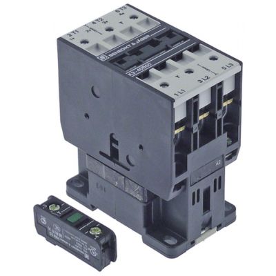 contactor de putere AC1 80A 230VAC (AC3/400V) 40A/18,5kW 3NO racord racord cu șurub