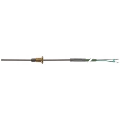 sonda/senzor de temperatura termocuplă K (NiCr-Ni) cablu silicon senzor -50 până la +1150°C