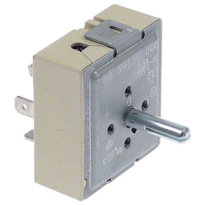 regulator de energie 120V 13A direcție de rotație stânga ax ø 6,4x4,8mm