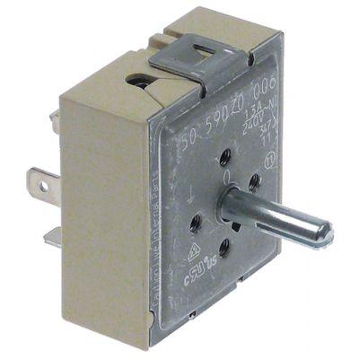 regulator de energie 240V 13A direcție de rotație stânga ax ø 6,4x4,8mm