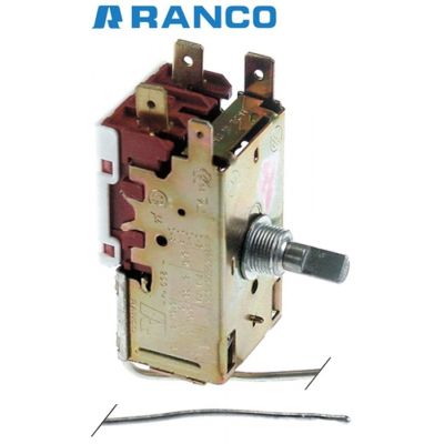 Termostat RANCO K50P1135, COLD +1.5°C - WARM +11.0°C, lungime tub capilar 2500 mm - 390254