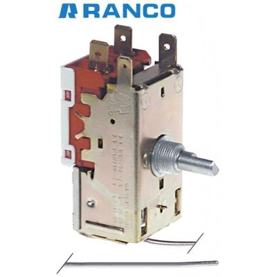 Termostat RANCO K50P1117, gama temperatura -32 la -12°C, lungime tub capilar 2000 mm - 390272