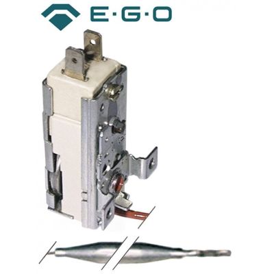 Termostat temperatura fixa 53°C, 16A, senzor ø 6x116mm, capilar 600mm - 390316