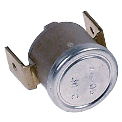 Termostat de contact, 130 °C, 1 contact, 10/16 A, 250 V, cu cleme de fixare - Cod 390353