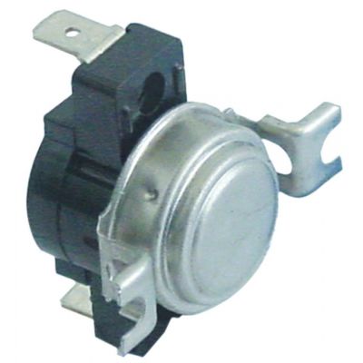Termostat de contact cu bimetal 55 °C, contact 16 A, 2 orificii de fixare - 390441