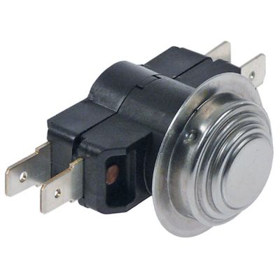 Termostat cu bimetal 66/57°C, cu 2 contacte, 16A - 390450