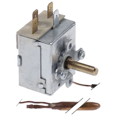 Termostat IMIT 0-86°C, contact 1CO, 16A, bulb ø 6,5x98 mm, capilar 1020 mm - 390704