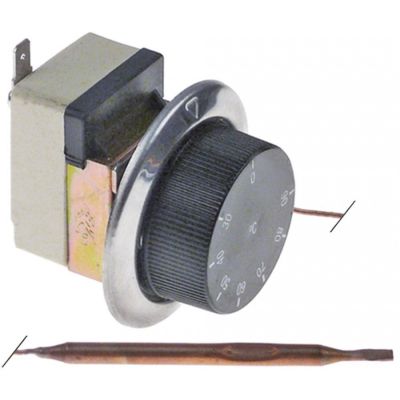 Termostat cu buton, 30-90°C, 1 contact, 16 A - 390713