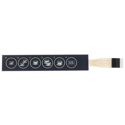 Tastatura membrana cu 6 butoane - 401422