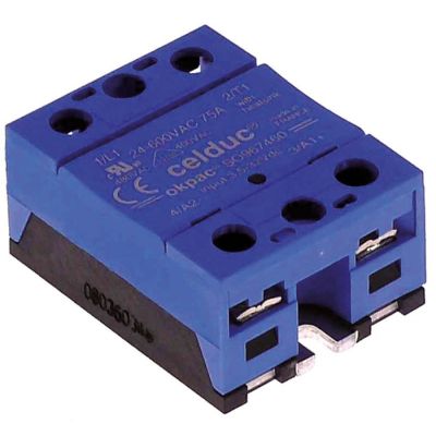 Releu de putere electronic - semiconductor SSR CELDUC SO967460, 75A, 59 x 45 mm - 402074