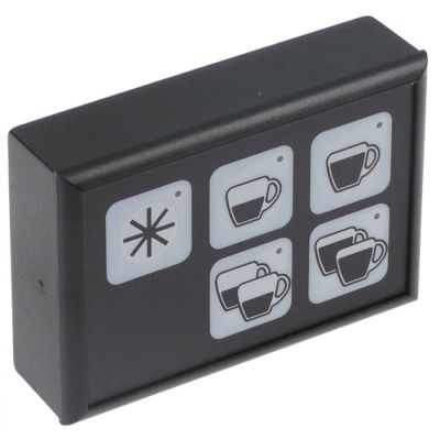 Tastatura cu 5 butoane, 60 x 88 mm - 402236