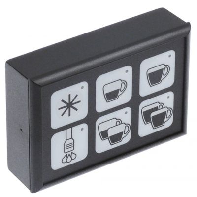 Tastatura cu 6 butoane GICAR - 9.9.14.43G, L 60 x 88 mm - 402244
