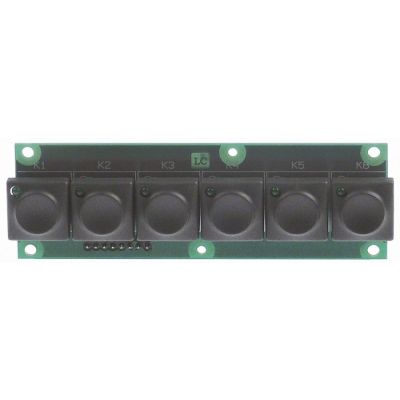 Tastatura cu 6 butoane, 35,5 x 113 mm - 402251