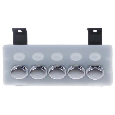 Tastatura cu 5 butoane iluminata 46 x 122 mm - 402786